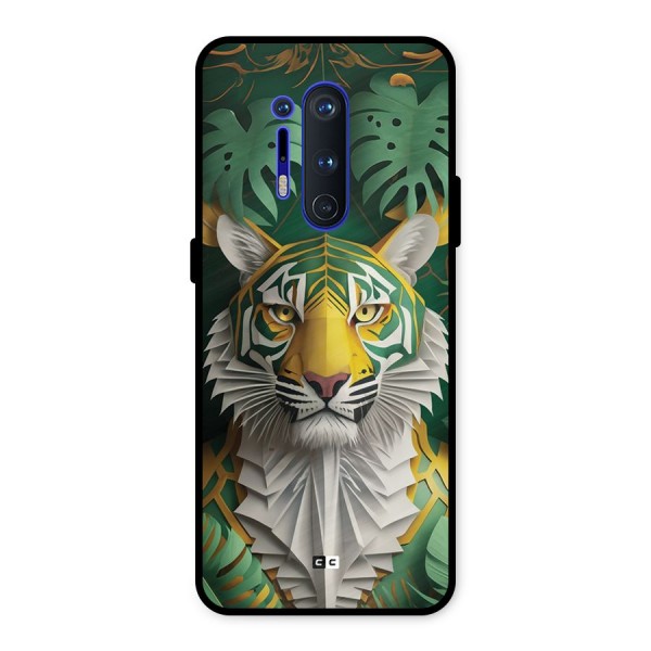The Nature Tiger Metal Back Case for OnePlus 8 Pro