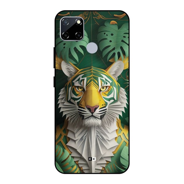 The Nature Tiger Metal Back Case for Realme Narzo 30A