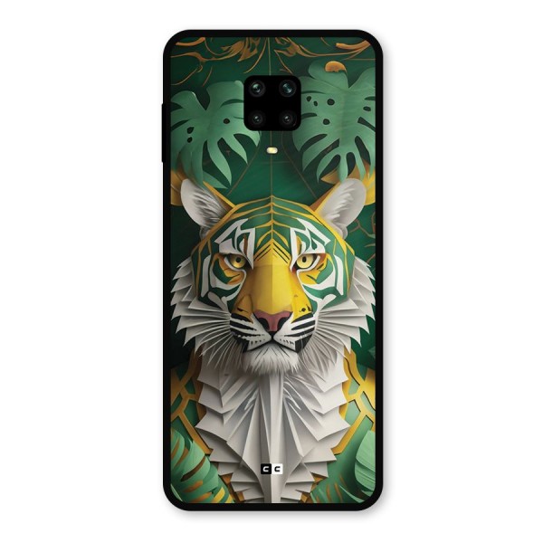 The Nature Tiger Metal Back Case for Redmi Note 9 Pro
