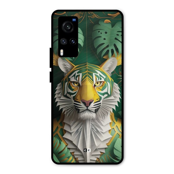 The Nature Tiger Metal Back Case for Vivo X60