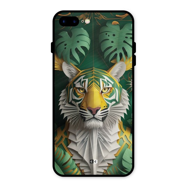 The Nature Tiger Metal Back Case for iPhone 8 Plus