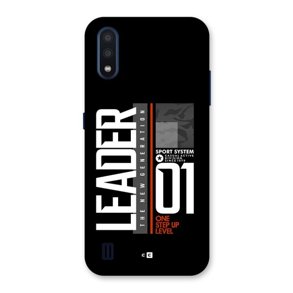 The New Leader Back Case for Galaxy M01