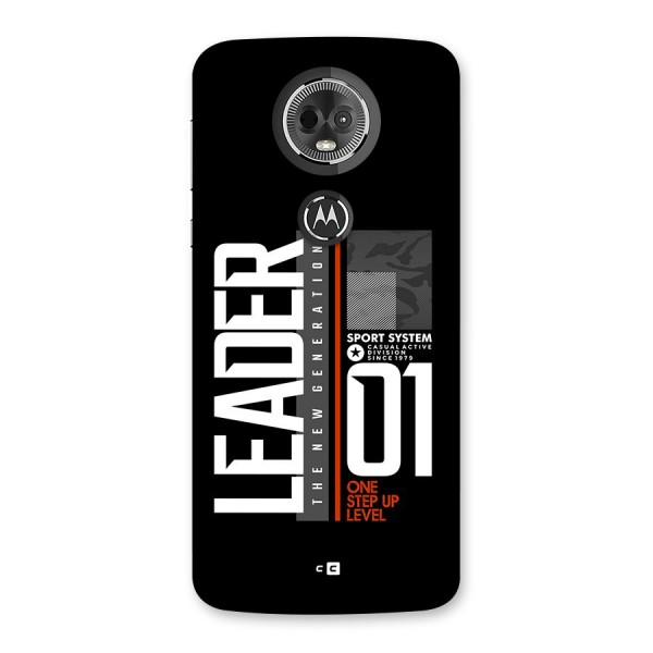 The New Leader Back Case for Moto E5 Plus