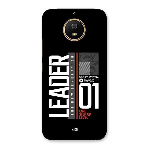 The New Leader Back Case for Moto G5s