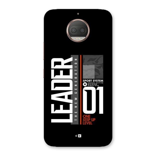 The New Leader Back Case for Moto G5s Plus