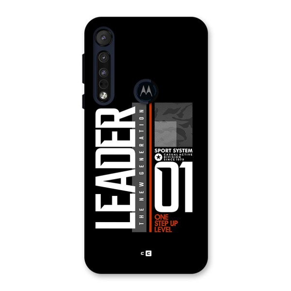 The New Leader Back Case for Motorola One Macro
