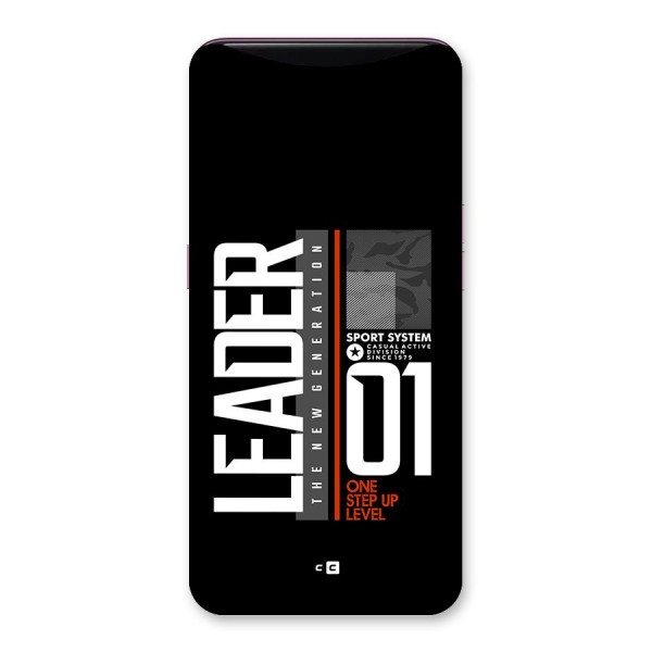 The New Leader Back Case for Oppo Find X