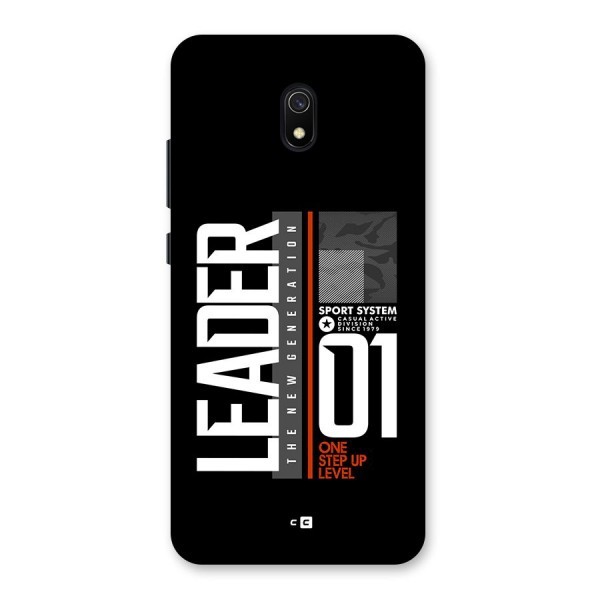 The New Leader Back Case for Redmi 8A