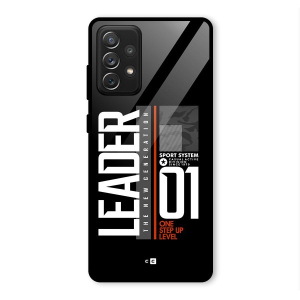 The New Leader Glass Back Case for Galaxy A72