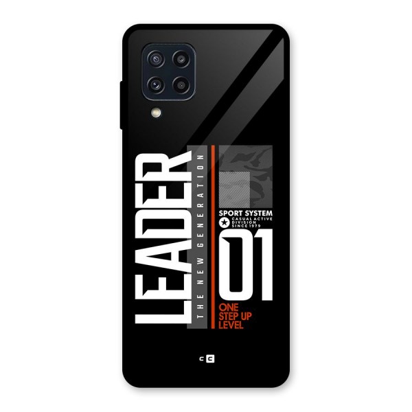 The New Leader Glass Back Case for Galaxy M32