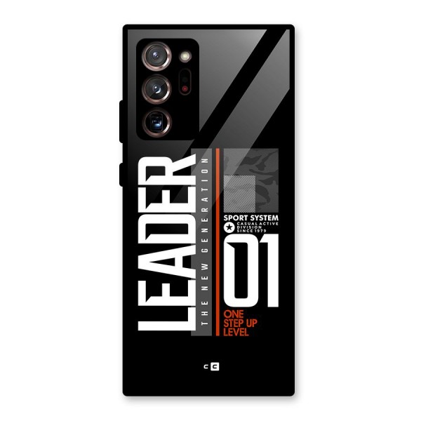 The New Leader Glass Back Case for Galaxy Note 20 Ultra