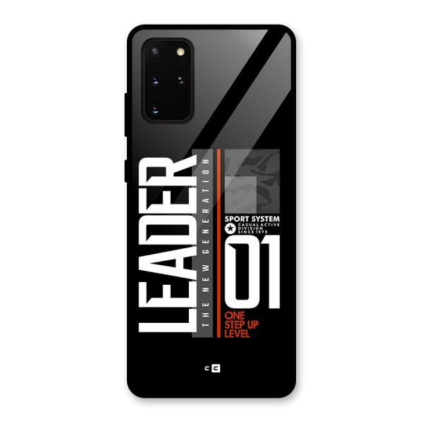 The New Leader Glass Back Case for Galaxy S20 Plus