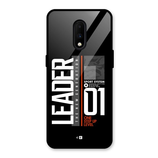 The New Leader Glass Back Case for OnePlus 7