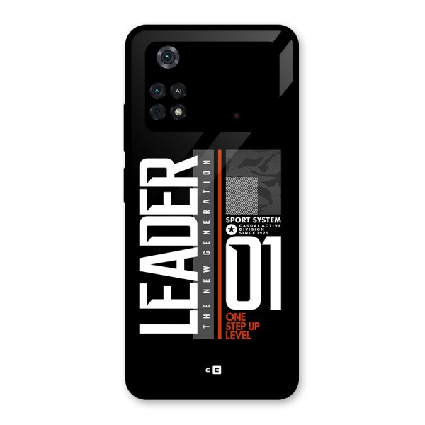 The New Leader Glass Back Case for Poco M4 Pro 4G
