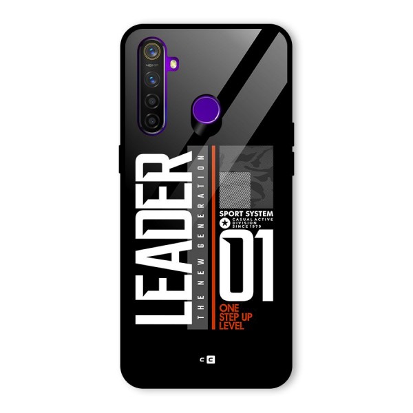 The New Leader Glass Back Case for Realme 5 Pro