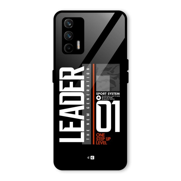 The New Leader Glass Back Case for Realme X7 Max