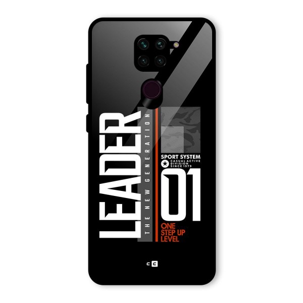 The New Leader Glass Back Case for Redmi Note 9