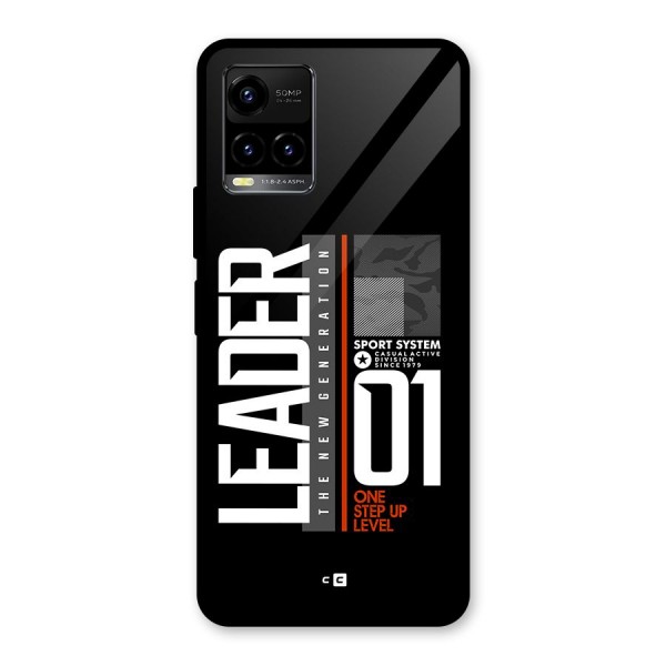 The New Leader Glass Back Case for Vivo Y33s