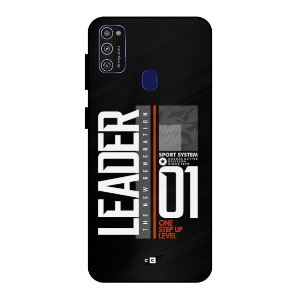 The New Leader Metal Back Case for Galaxy M30s