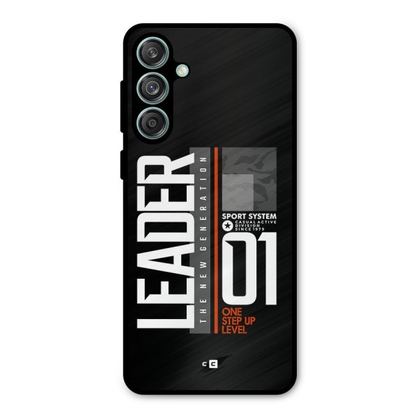 The New Leader Metal Back Case for Galaxy M55 5G