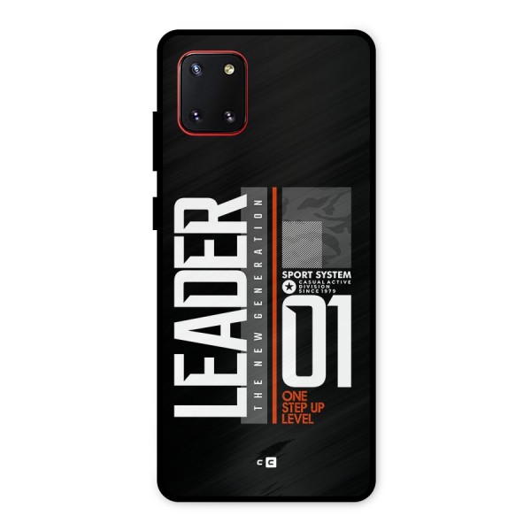 The New Leader Metal Back Case for Galaxy Note 10 Lite