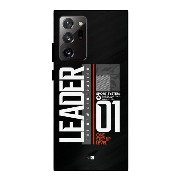 The New Leader Metal Back Case for Galaxy Note 20 Ultra