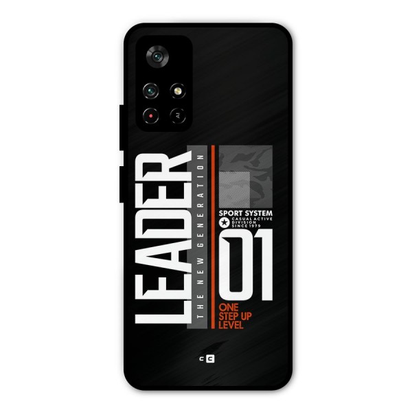 The New Leader Metal Back Case for Poco M4 Pro 5G