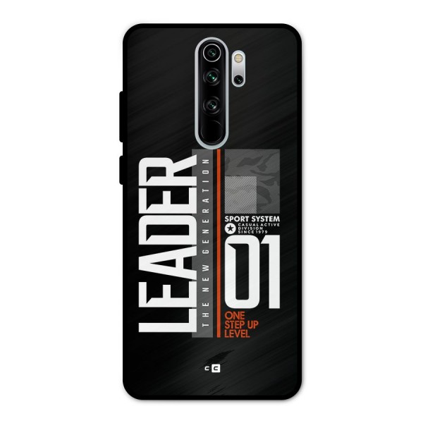 The New Leader Metal Back Case for Redmi Note 8 Pro