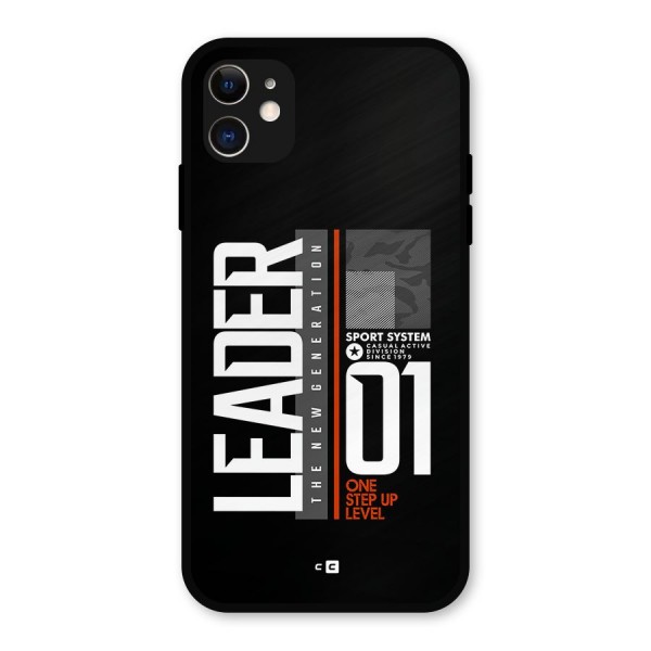 The New Leader Metal Back Case for iPhone 11