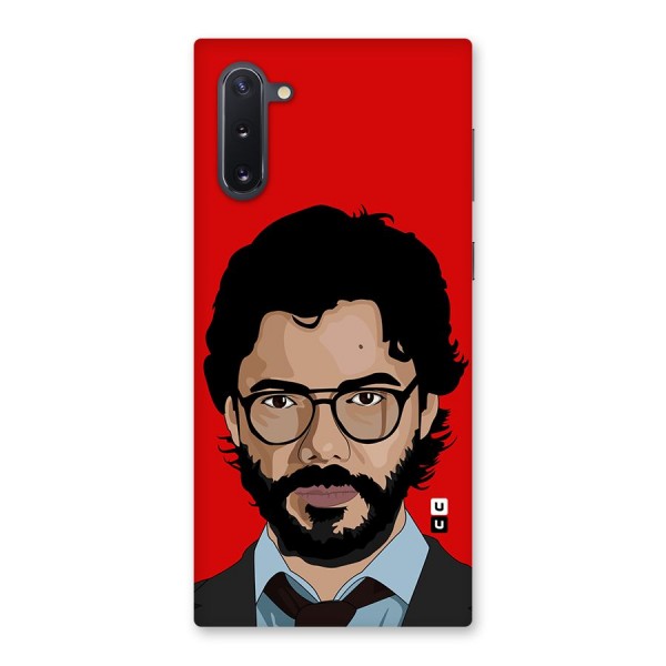 The Professor Illustration Art Back Case for Galaxy Note 10