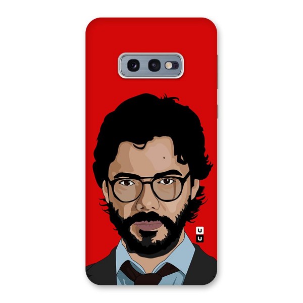 The Professor Illustration Art Back Case for Galaxy S10e