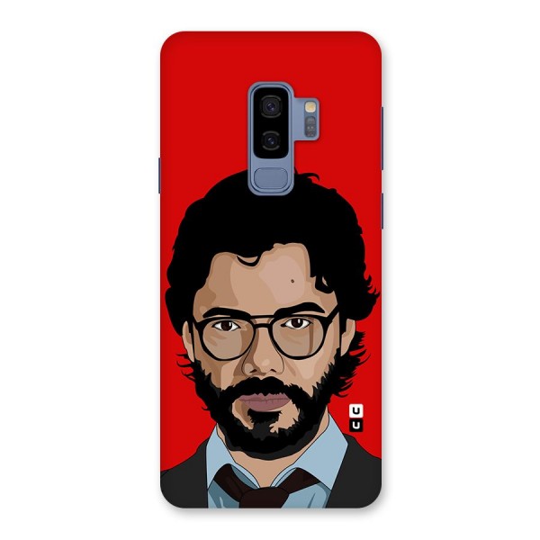 The Professor Illustration Art Back Case for Galaxy S9 Plus