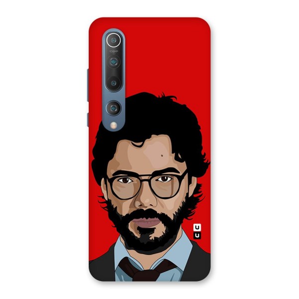 The Professor Illustration Art Back Case for Mi 10