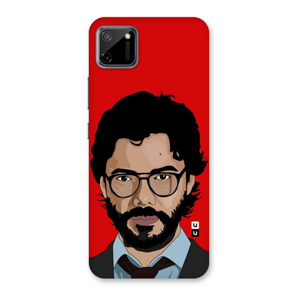 The Professor Illustration Art Back Case for Realme C11