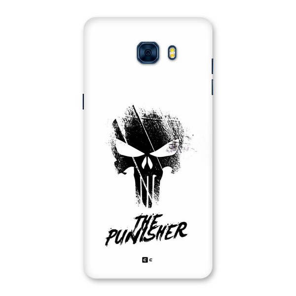 The Punisher Back Case for Galaxy C7 Pro