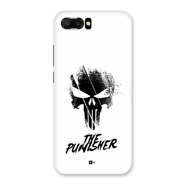 The Punisher Back Case for Honor 10