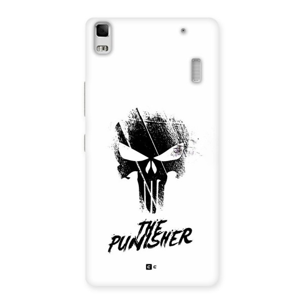 The Punisher Back Case for Lenovo K3 Note