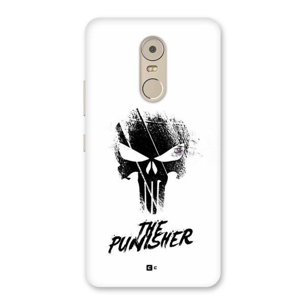 The Punisher Back Case for Lenovo K6 Note