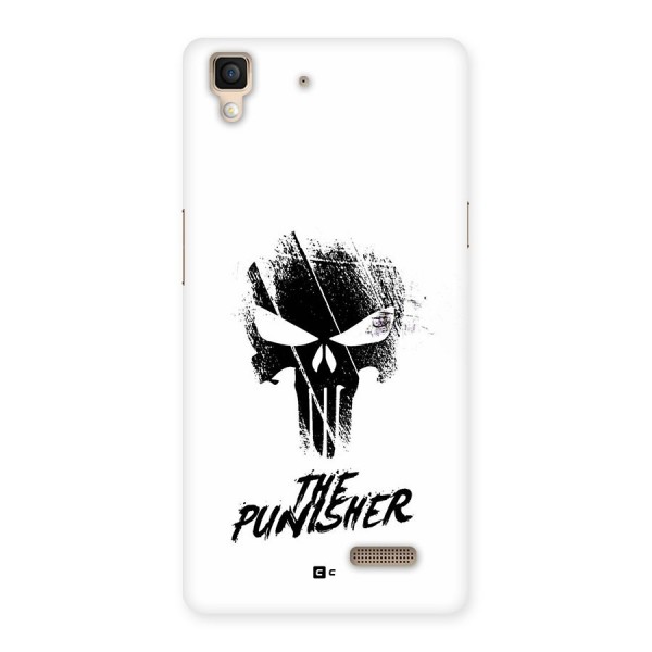 The Punisher Back Case for Oppo R7