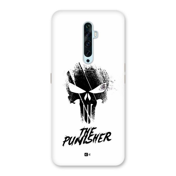 The Punisher Back Case for Oppo Reno2 F