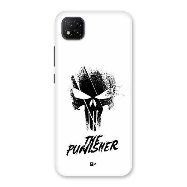 The Punisher Back Case for Poco C3