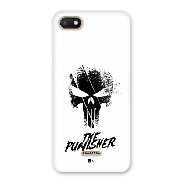 The Punisher Back Case for Redmi 6A