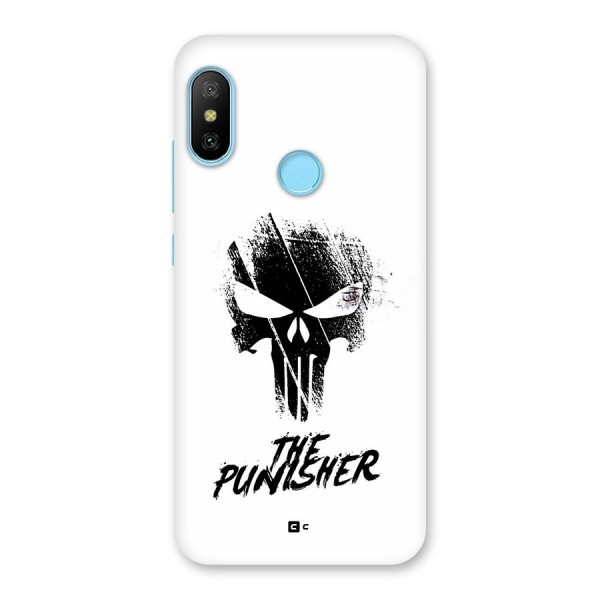 The Punisher Back Case for Redmi 6 Pro