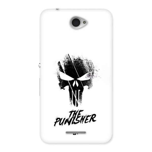 The Punisher Back Case for Xperia E4