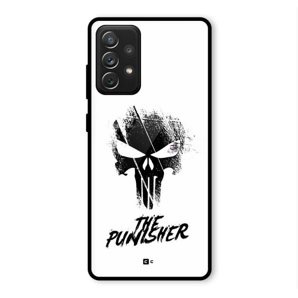 The Punisher Glass Back Case for Galaxy A72