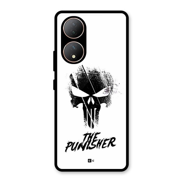 The Punisher Glass Back Case for Vivo Y100A
