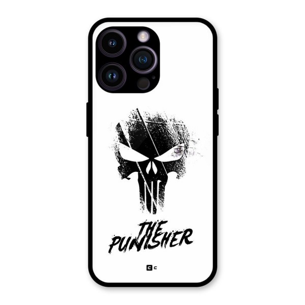The Punisher Glass Back Case for iPhone 14 Pro Max