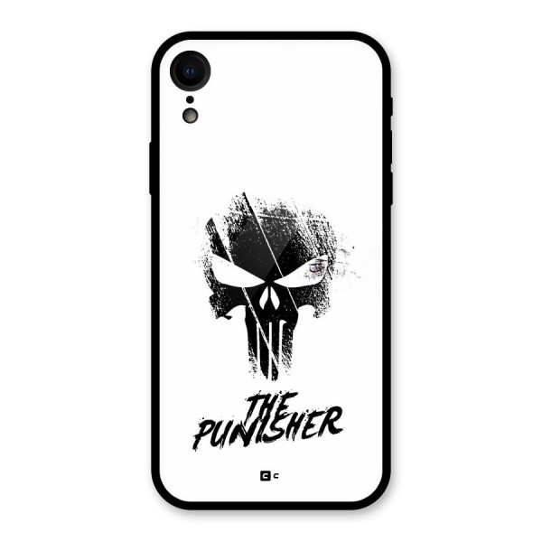 The Punisher Glass Back Case for iPhone XR