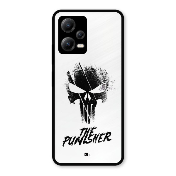 The Punisher Metal Back Case for Poco X5