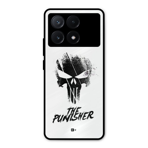 The Punisher Metal Back Case for Poco X6 Pro
